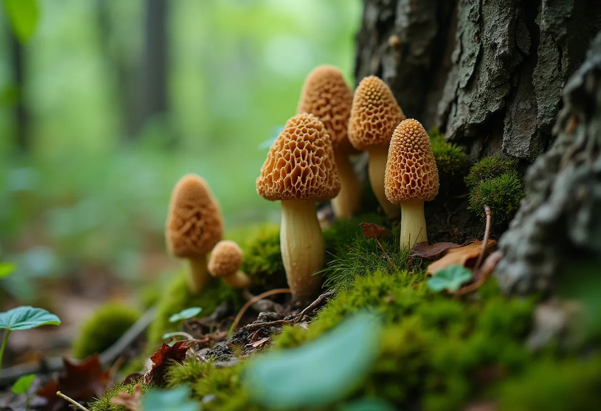 saison morilles